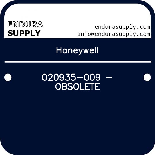 honeywell-020935-009-obsolete