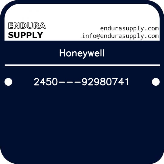 honeywell-2450-92980741