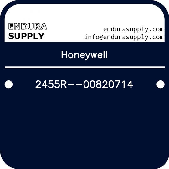 honeywell-2455r-00820714