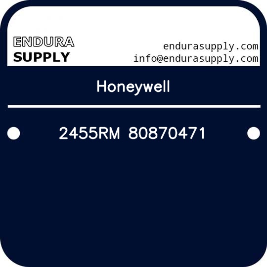 honeywell-2455rm-80870471
