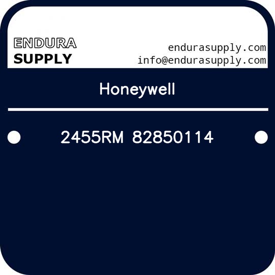 honeywell-2455rm-82850114