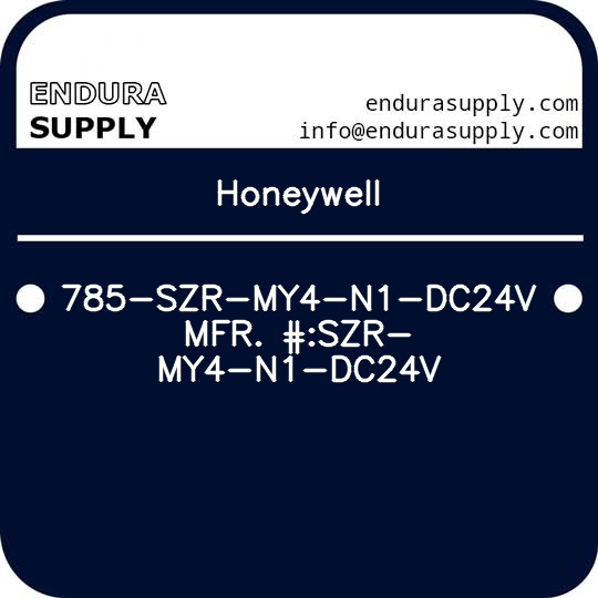 honeywell-785-szr-my4-n1-dc24v-mfr-szr-my4-n1-dc24v