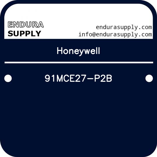 honeywell-91mce27-p2b