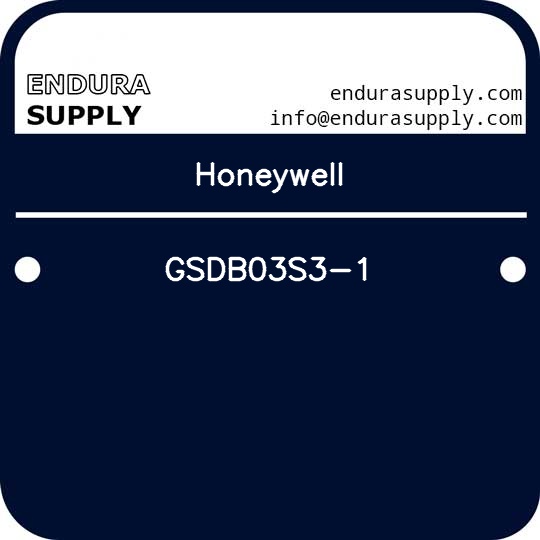 honeywell-gsdb03s3-1