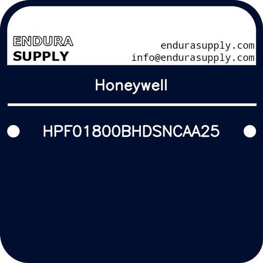 honeywell-hpf01800bhdsncaa25