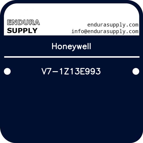 honeywell-v7-1z13e993