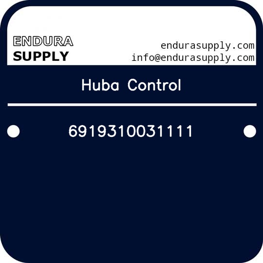 huba-control-6919310031111