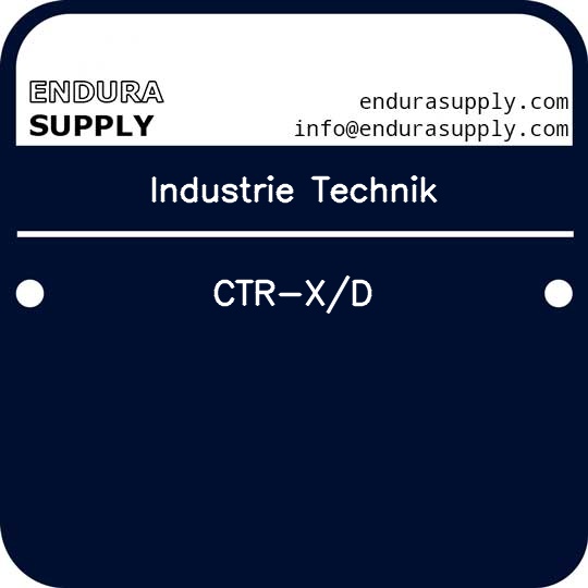 industrie-technik-ctr-xd