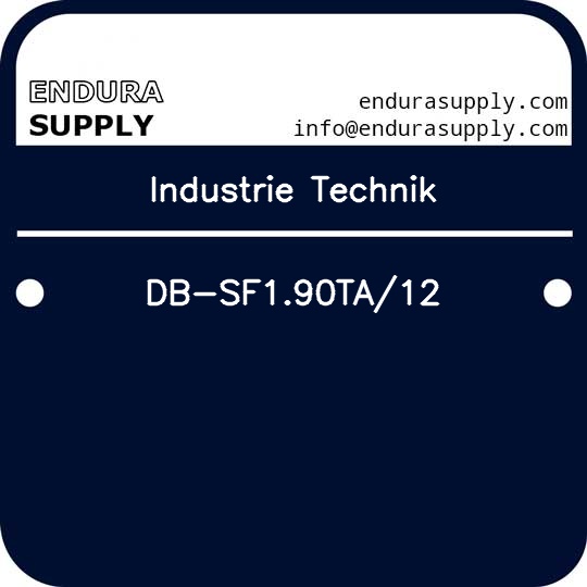 industrie-technik-db-sf190ta12