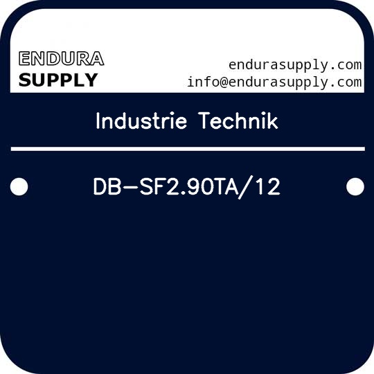 industrie-technik-db-sf290ta12