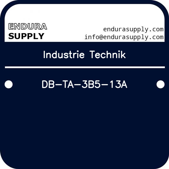 industrie-technik-db-ta-3b5-13a