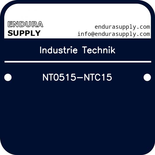 industrie-technik-nt0515-ntc15