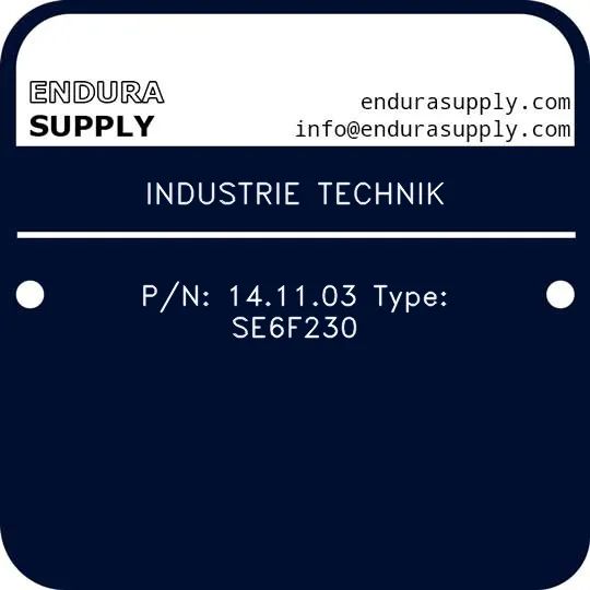 industrie-technik-pn-141103-type-se6f230