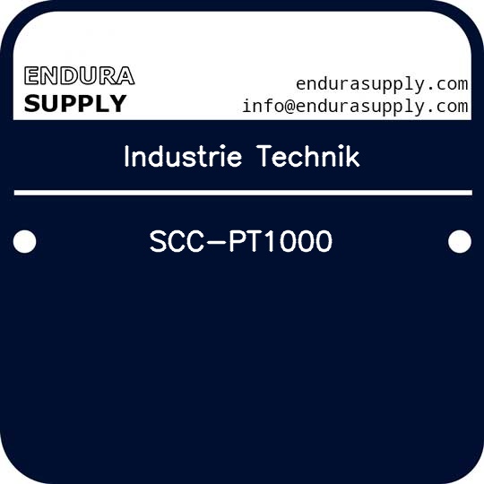 industrie-technik-scc-pt1000