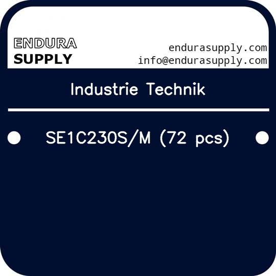 industrie-technik-se1c230sm-72-pcs