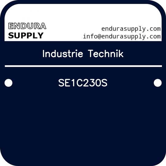 industrie-technik-se1c230s