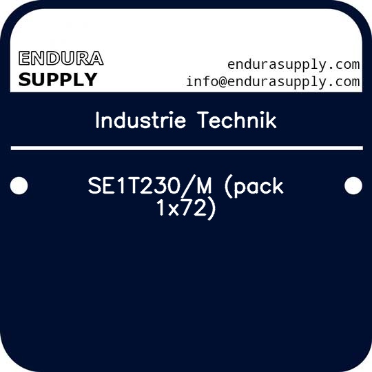 industrie-technik-se1t230m-pack-1x72