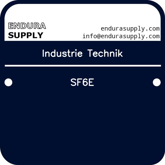 industrie-technik-sf6e