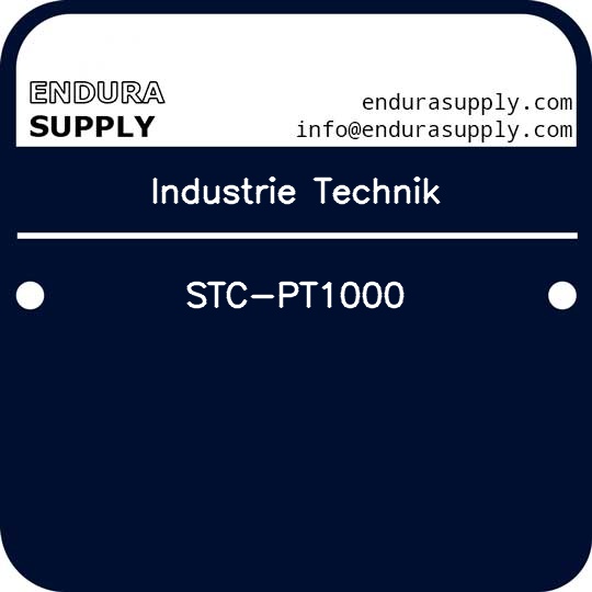 industrie-technik-stc-pt1000
