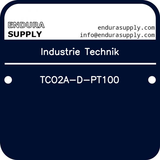 industrie-technik-tco2a-d-pt100