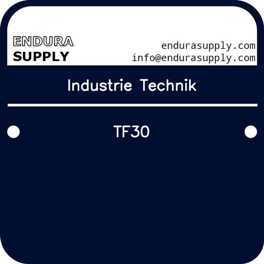 industrie-technik-tf30