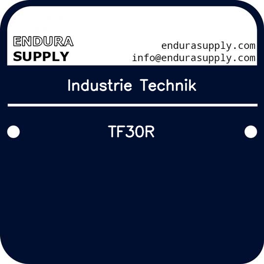 industrie-technik-tf30r