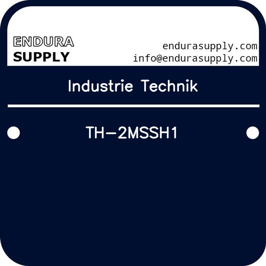 industrie-technik-th-2mssh1