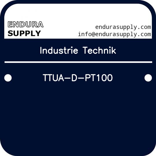 industrie-technik-ttua-d-pt100