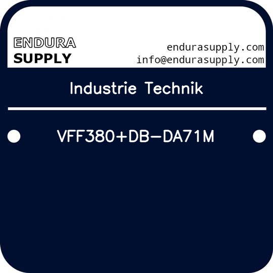 industrie-technik-vff380db-da71m