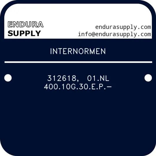 internormen-312618-01nl-40010g30ep