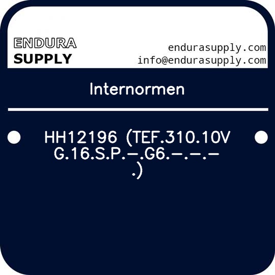 internormen-hh12196-tef31010vg16sp-g6