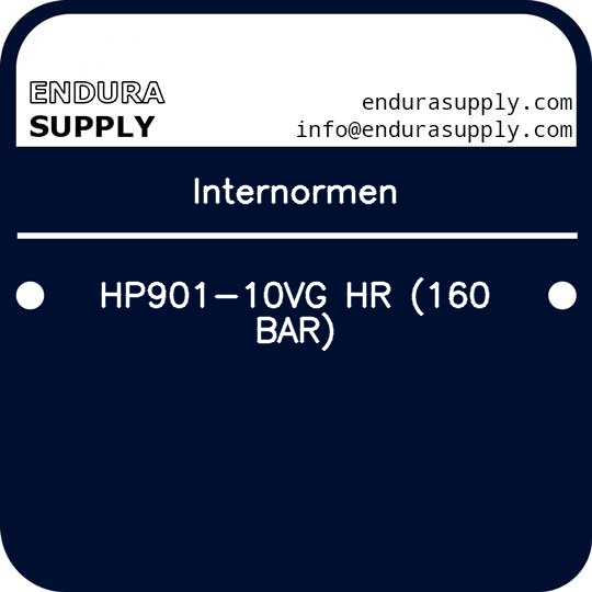 internormen-hp901-10vg-hr-160-bar