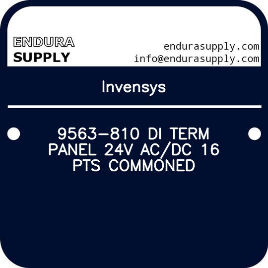 invensys-9563-810-di-term-panel-24v-acdc-16-pts-commoned