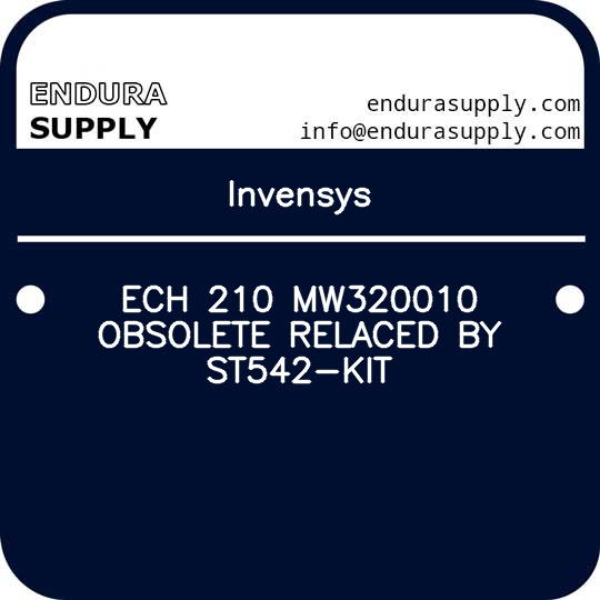 invensys-ech-210-mw320010-obsolete-relaced-by-st542-kit