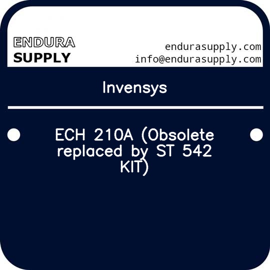invensys-ech-210a-obsolete-replaced-by-st-542-kit