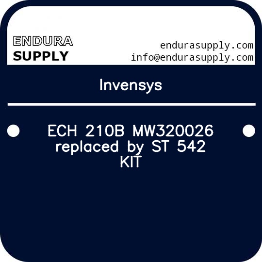 invensys-ech-210b-mw320026-replaced-by-st-542-kit