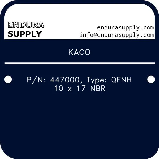 kaco-pn-447000-type-qfnh-10-x-17-nbr