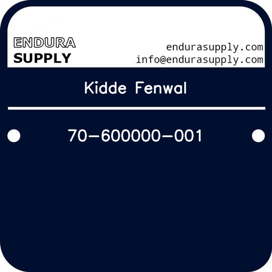 kidde-fenwal-70-600000-001