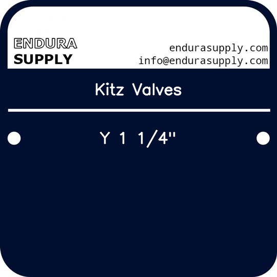 kitz-valves-y-1-14