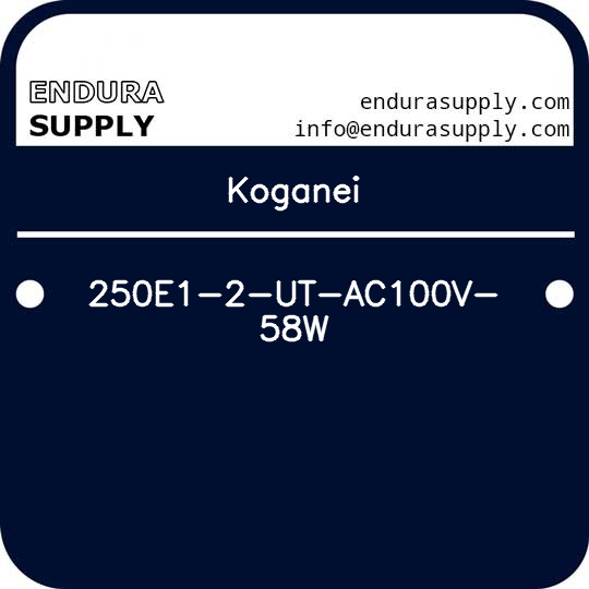 koganei-250e1-2-ut-ac100v-58w