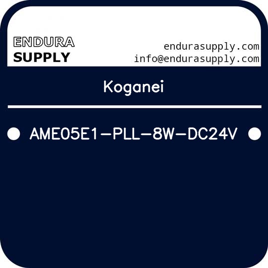 koganei-ame05e1-pll-8w-dc24v