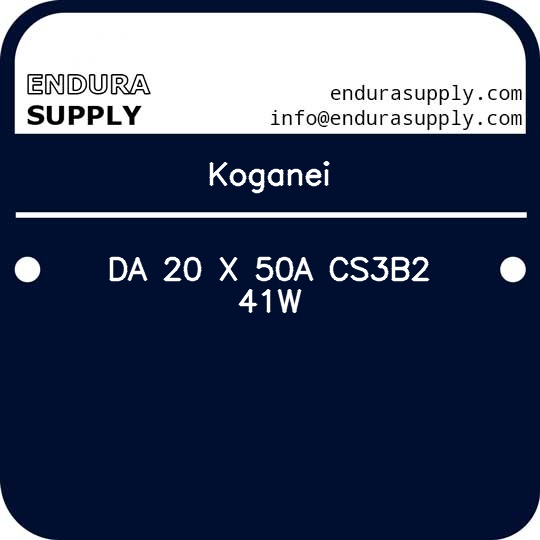 koganei-da-20-x-50a-cs3b2-41w