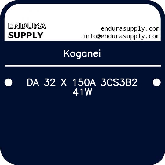 koganei-da-32-x-150a-3cs3b2-41w