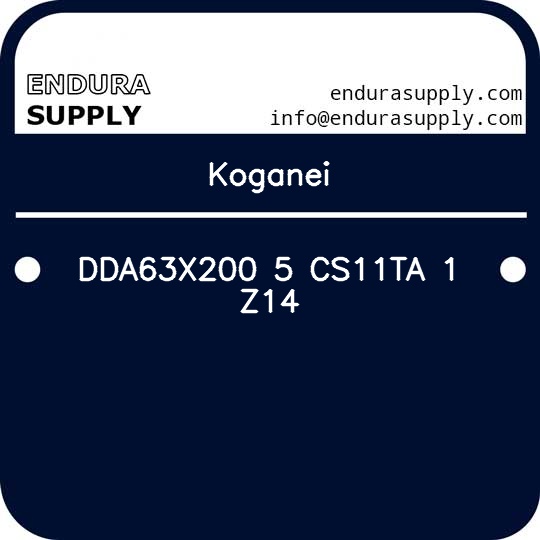 koganei-dda63x200-5-cs11ta-1-z14