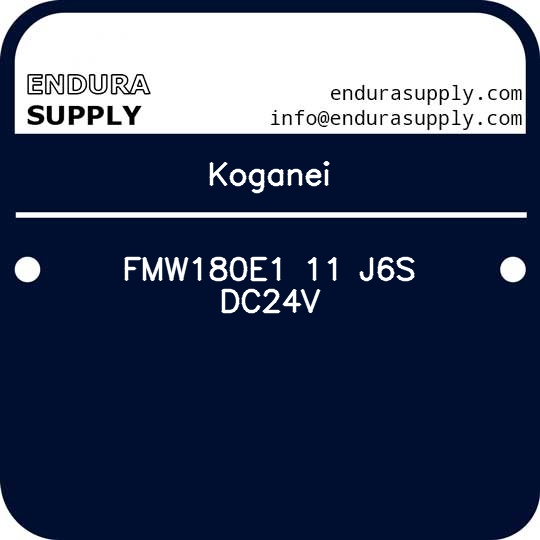 koganei-fmw180e1-11-j6s-dc24v