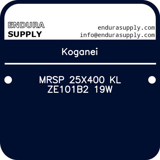 koganei-mrsp-25x400-kl-ze101b2-19w