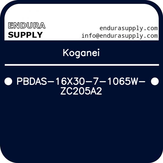 koganei-pbdas-16x30-7-1065w-zc205a2