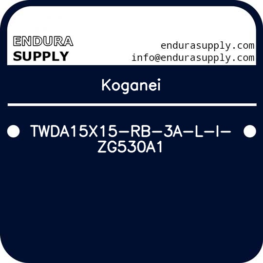 koganei-twda15x15-rb-3a-l-i-zg530a1