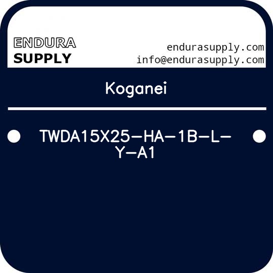 koganei-twda15x25-ha-1b-l-y-a1
