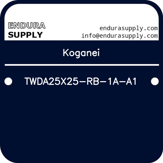 koganei-twda25x25-rb-1a-a1